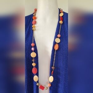 Elegant Multi-Color Beaded Necklace